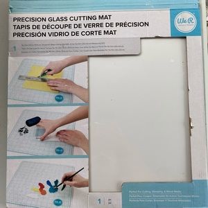 Precision glass cutting mat